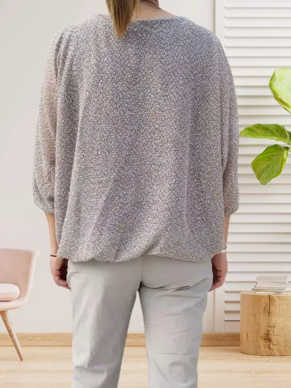 pull-finement-ajoure-beige-fonce-ds Pull finement ajouré beige foncé femme vue dos