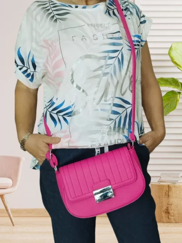 sac-a-main-bandouliere-rose-fuchsia-dv sac à main bandoulière rose fuchsia