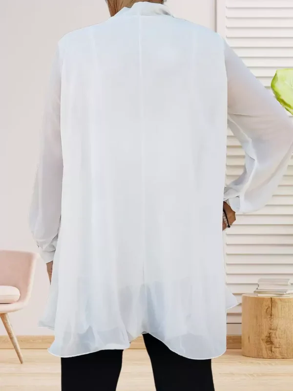 tunique-frou-frou-blanc-ds Tunique frou frou blanc femme vue dos