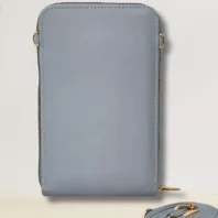 mini sac bleu vue de dos
