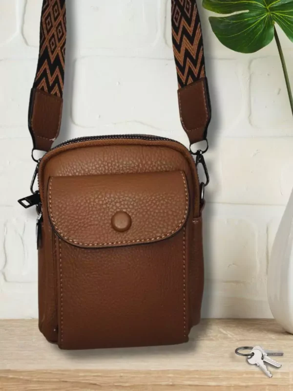 mini-sac-a-bandouliere-bicolore-marron-brun-dev Mini sac à bandoulière bicolore marron brun