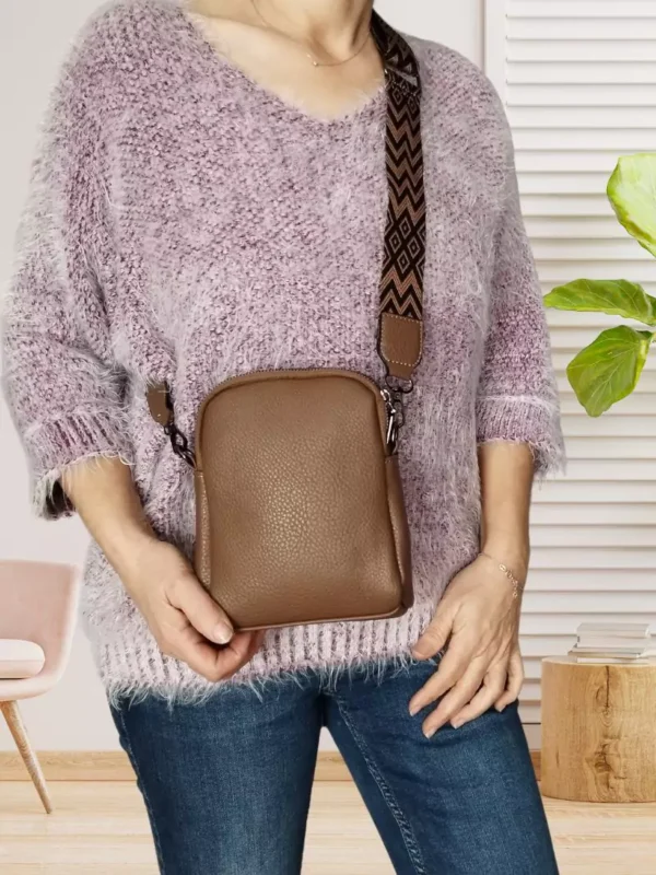 mini-sac-a-bandouliere-bicolore-marron-brun-ds Mini sac à bandoulière bicolore marron brun vue dos
