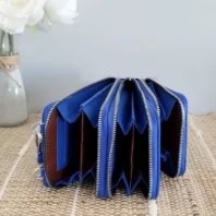Sac 3 poches bleu électrique
