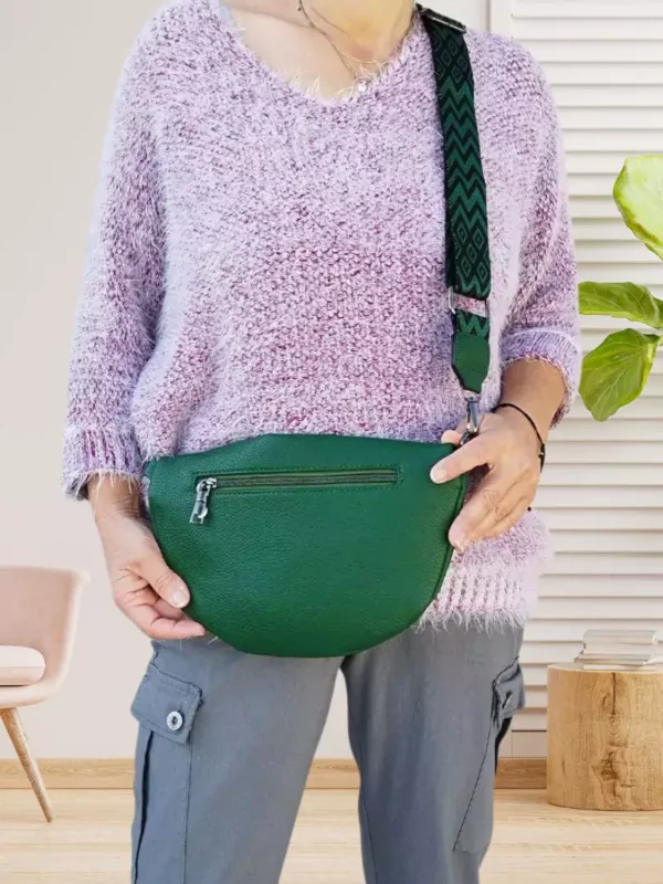 sac-banane-sangle-bicolore-vert-ds Sac banane sangle bicolore vert femme
