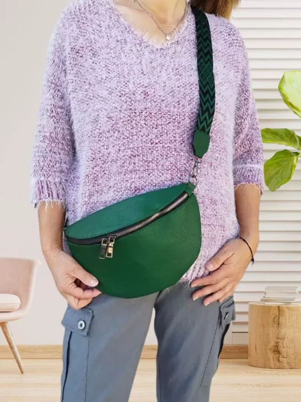 sac-banane-sangle-bicolore-vert-dv Sac banane sangle bicolore vert femme