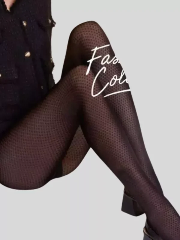 collant-petits-losanges-gama-dv Collant petits losanges Gama Gabriella pour femme