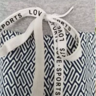 Pantalon de survêtement imprimé chevrons femme