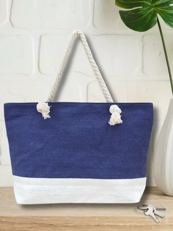 sac-fourre-tout-etoile-sequins-bleu-fonce-ds Sac fourre-tout étoile sequins bleu foncé femme vue dos