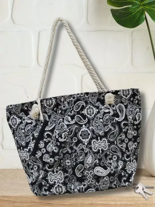 sac-fourre-tout-motif-cachemire-noir-dv Sac fourre-tout motif cachemire noir femme