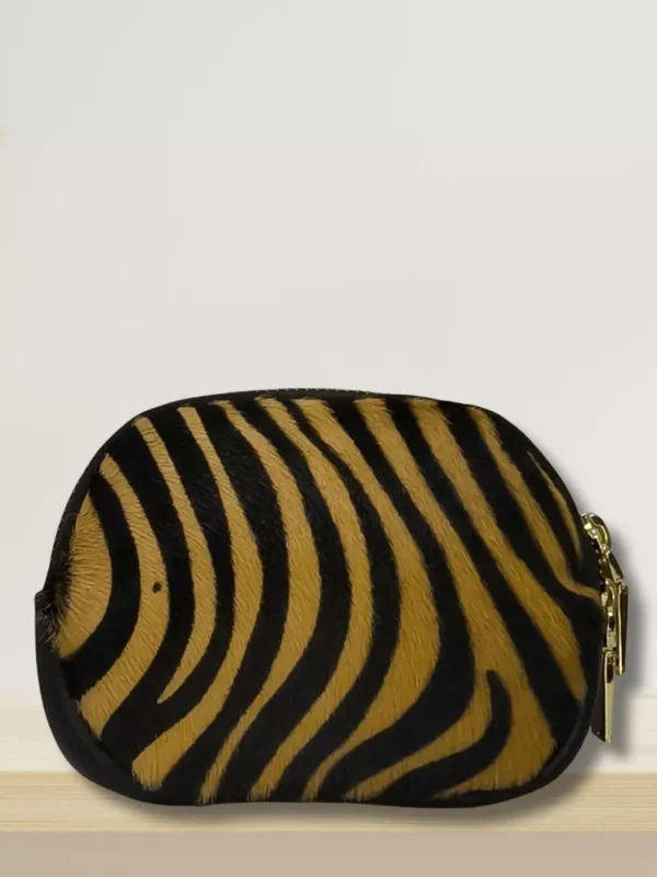 porte-monnaie-animalier-marron-noir-noir-dv porte-monnaie animalier marron noir vue de face