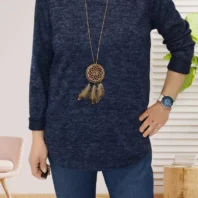 tunique-effet-chine-avec-collier-bleu-dv